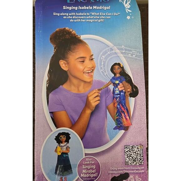 Disney Encanto Singing Isabela Madrigal Doll "What Else Can I Do" New In Package - Picture 3 of 4